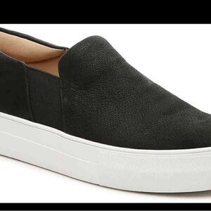 Vince Camuto Black Slip-On Loafers